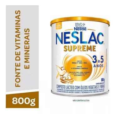 Nestlé Neslac Supreme 3 a 5 Anos (800g)