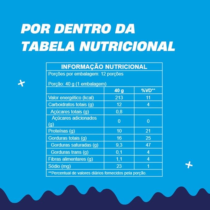 +Mu Crushbar Cookies'n Cream - Caixa com 12 Unidades (480g)