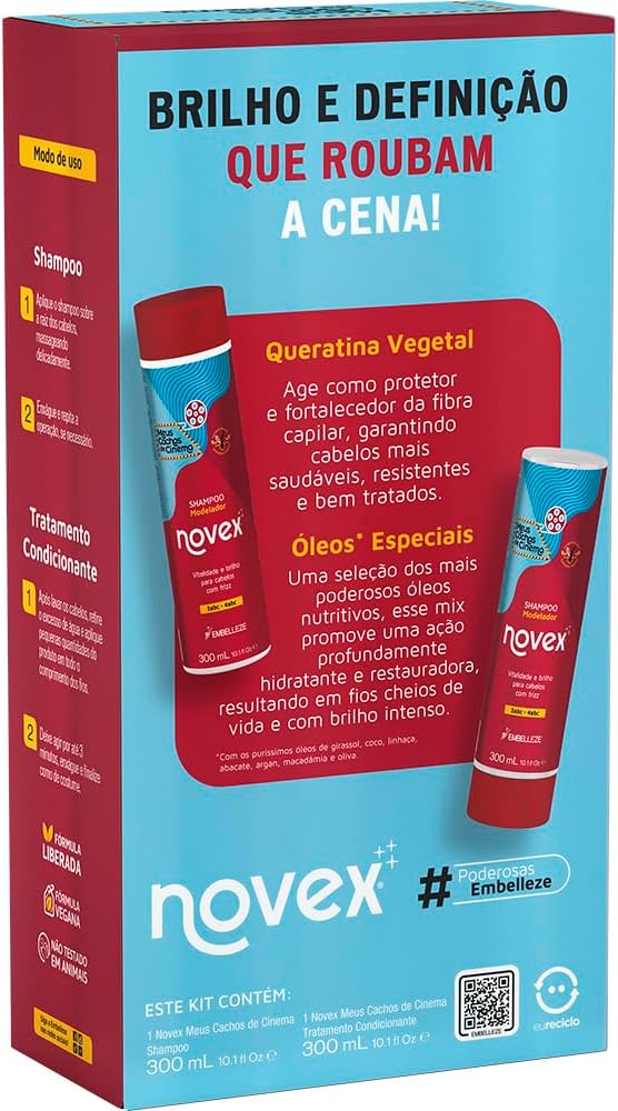 Novex My Movie Theater Hair Shampoo + Conditioner Kit 300ml