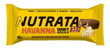 Barra de Proteína Grego Bar Havanna Nutrata 40g 12 unidades