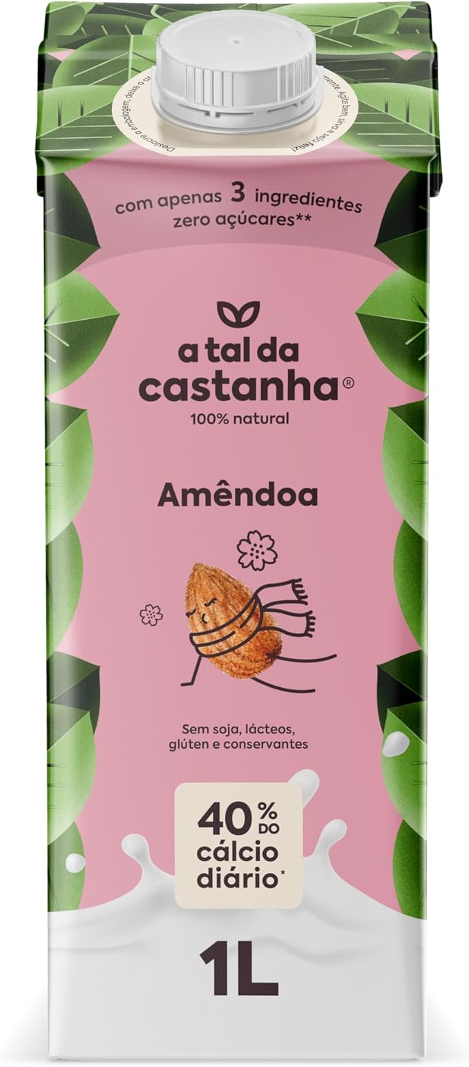 A Tal Da Castanha Bebida Vegetal - Unidade (1L) - Sabor: