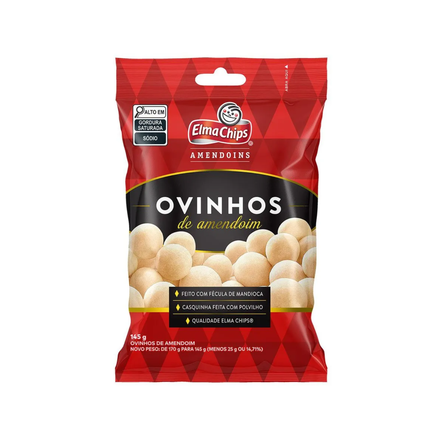 Elma Chips Ovinhos de Amendoim (145g)
