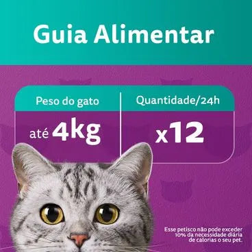 Whiskas Petiscos Anti Bola de Pelo (2x40g)