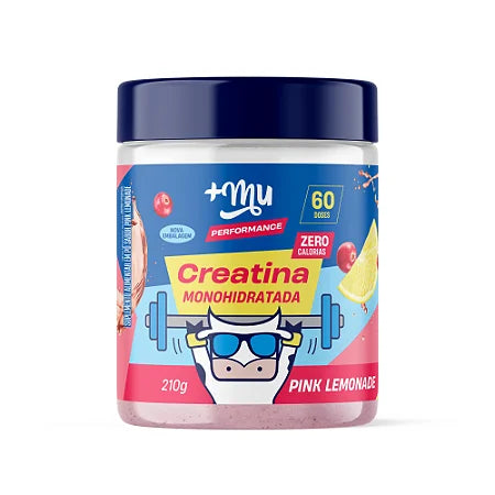 CREATINA + MU PERFORMANCE - Pink Lemonade 210G