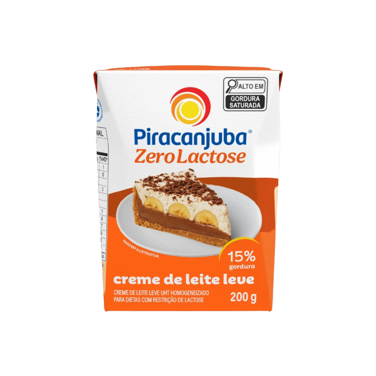 Piracanjuba Creme de Leite Zero Lactose (200g)