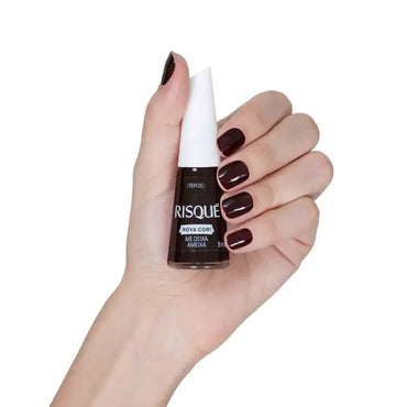 Risqué Esmalte Cremoso: Me Deixa Ameixa (8ml)