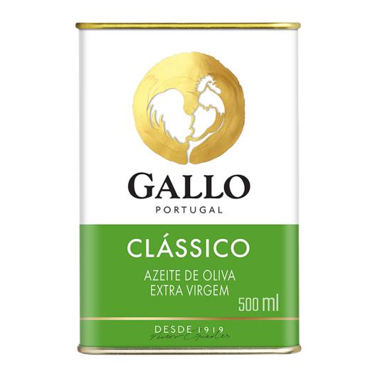 Azeite de Oliva Extra Virgem Gallo Lata (500ml)