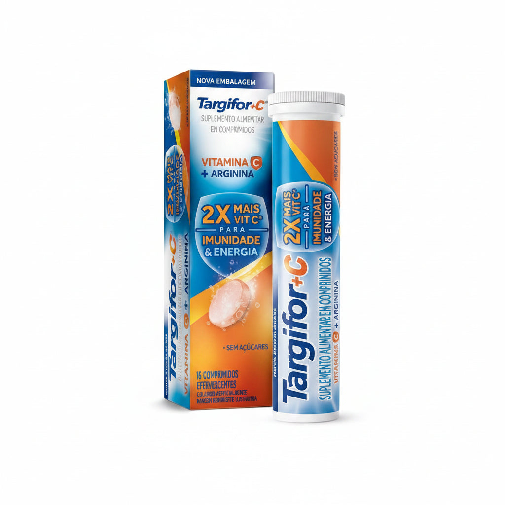 Targifor Vitamina C + Arginina Efervescente