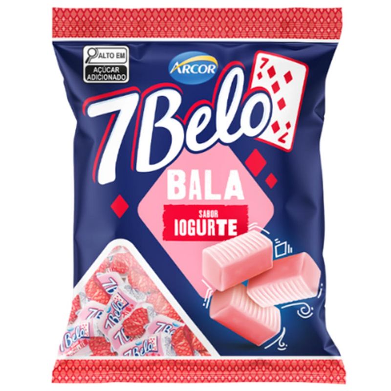 Bala 7 Belo Iogurte Arcor (500g)