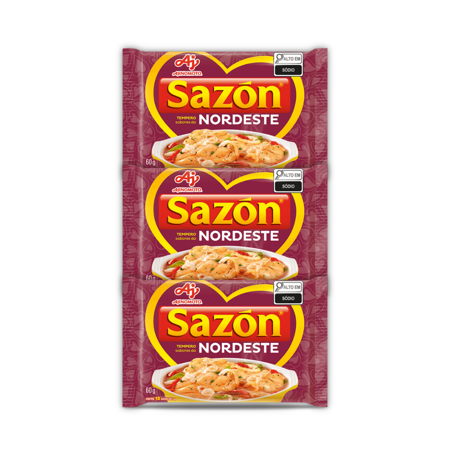 Sazón® Tempero Nordeste (3x60g)