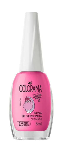 Colorama Esmalte: Rosa de Vergonha (8ml)