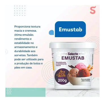 Selecta Emustab Emulsificante Neutro (200g)