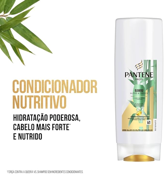 Kit Pantene Bambu Shampoo 400ml + Condicionador 175ml
