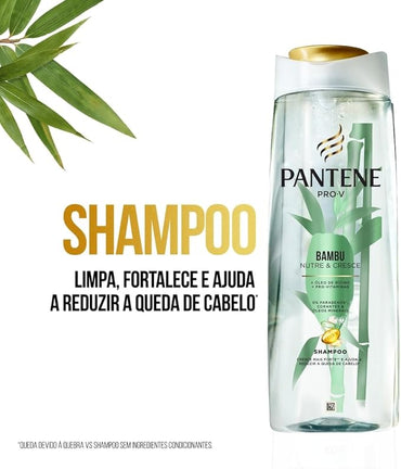 Kit Pantene Bambu Shampoo 400ml + Condicionador 175ml