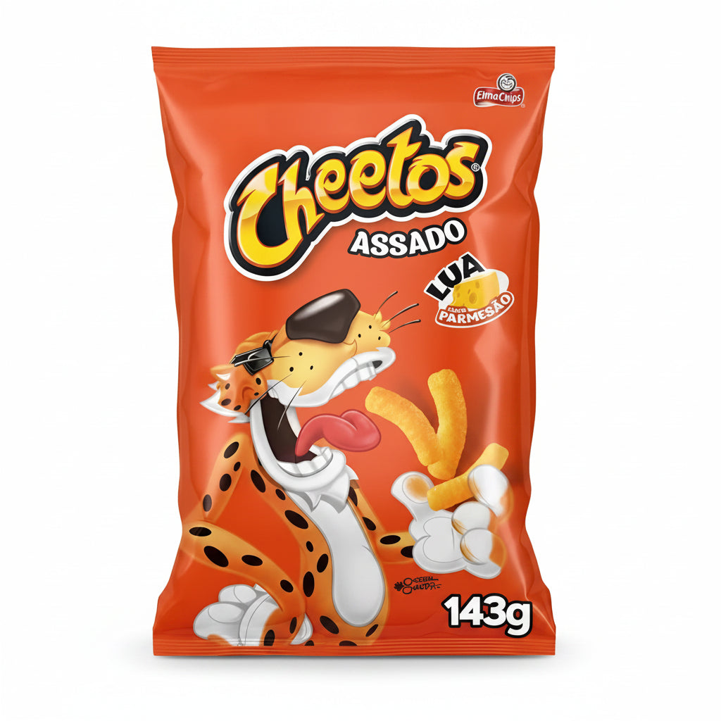 Elma Chips Salgadinho Cheetos: Lua Parmesão (143g)