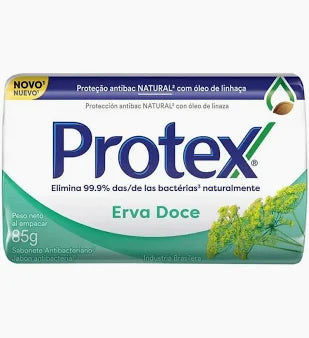 Protex Sabonete em Barra Erva Doce Antibacteriano (3x85g)