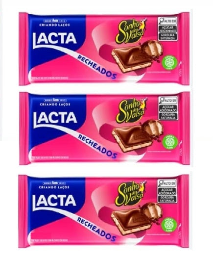Lacta Chocolate Dream of Waltz Filled 3 x 90G