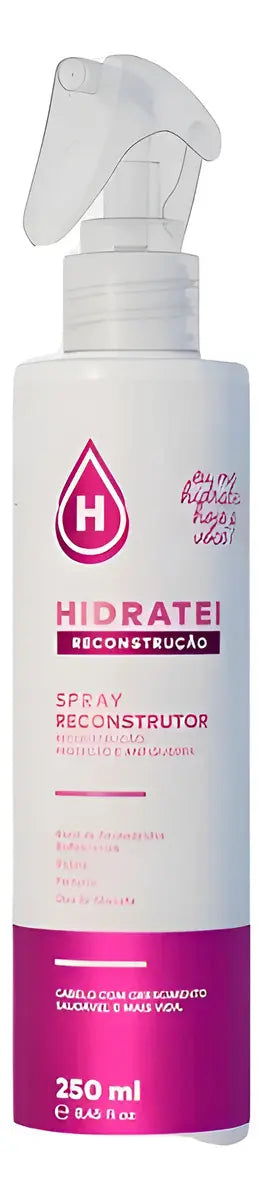 Leave-in Spray Reconstrução Hidratei Para Fios Danificados 250ml