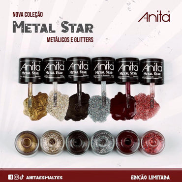 Anita Esmalte Coleção: Metal Star (1 unidade)