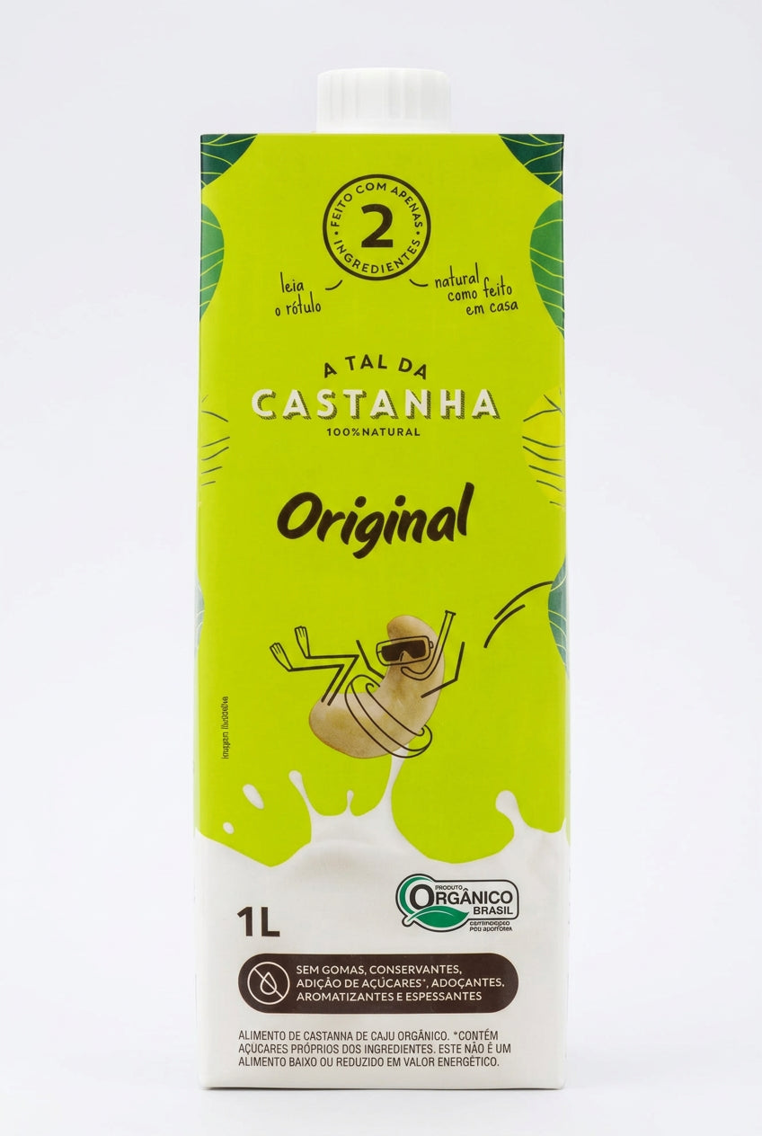 Bebida Vegetal A Tal Da Castanha Original 1l