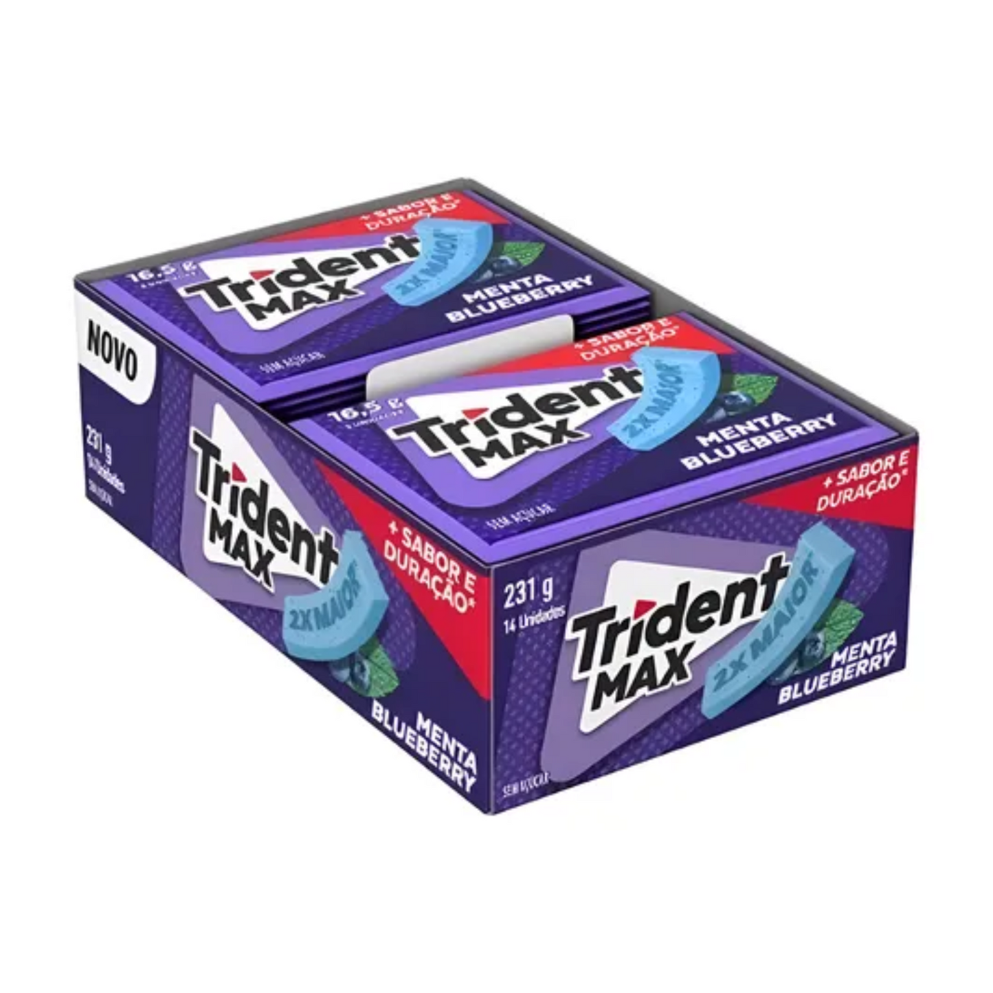 Trident Sugar-Free Blueberry Mint Gum 231g