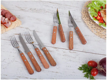 Tramontina 12-piece stainless steel barbecue cutlery set