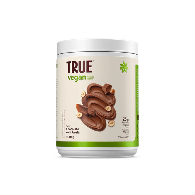 True Vegan Chocolate com Avelã 837g e 418g