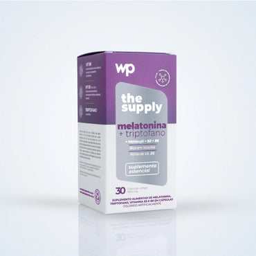 Wpink The Supply Melatonina e Triptofano 30 cápsulas 92g