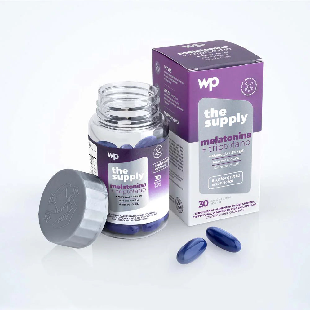 Wpink The Supply Melatonina e Triptofano 30 cápsulas 92g