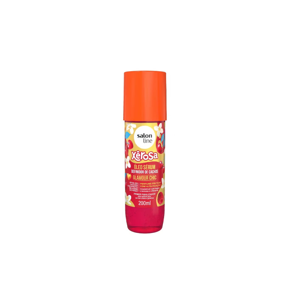 Salon Line Óleo Sérum Definidor de Cachos Glamour Chic Frutado Xerosa 200ml
