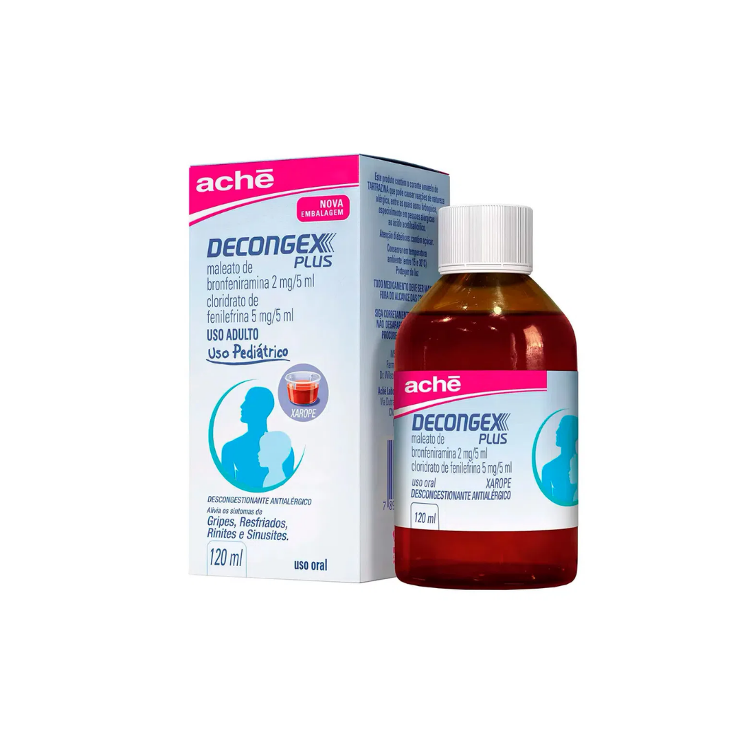 Decongex Plus Xarope (120ml)