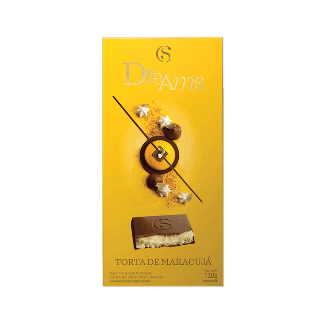 Cacau Show Tablete Dreams: Torta De Maracujá (130g)