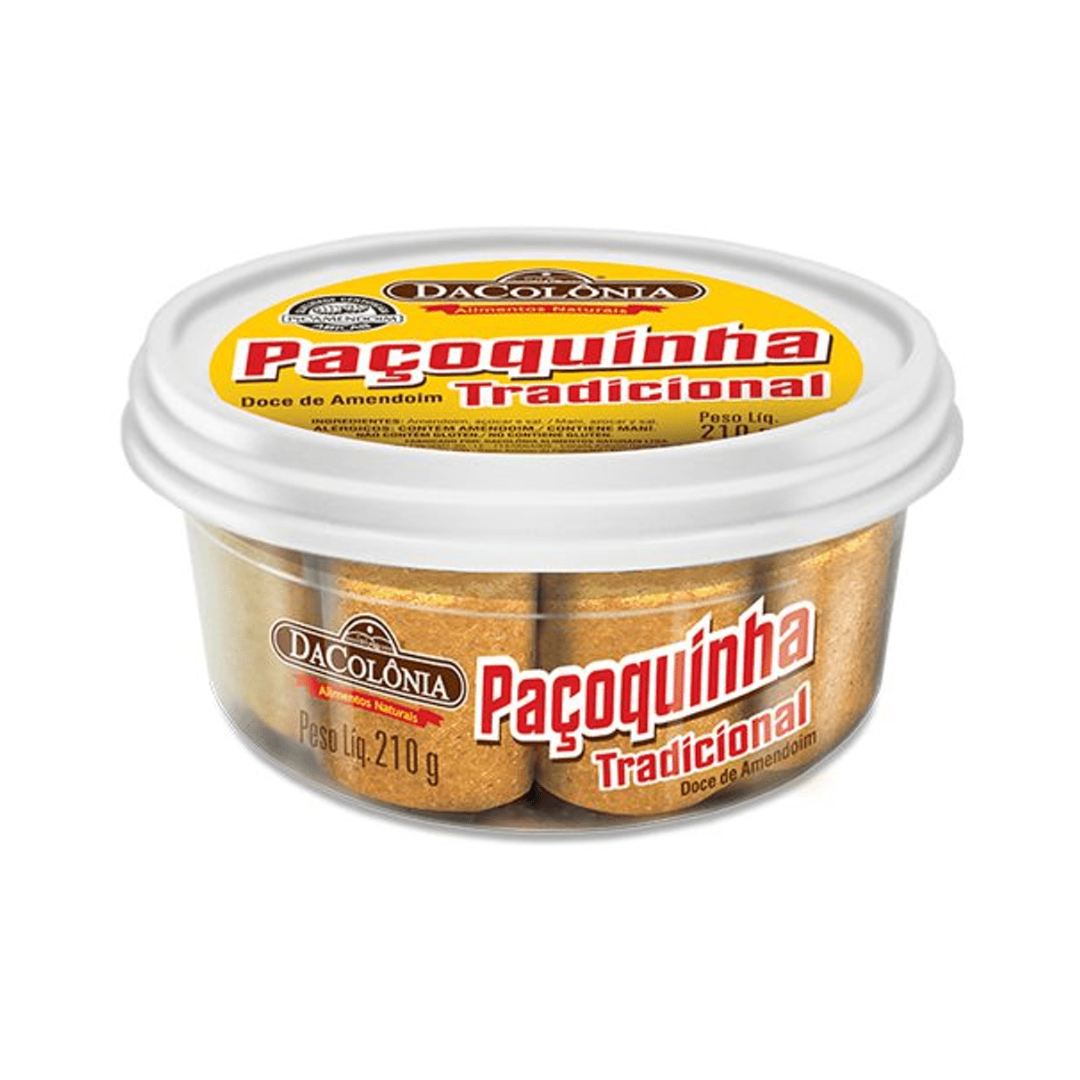DaColônia Paçoca Rolha Tradicional (210g)