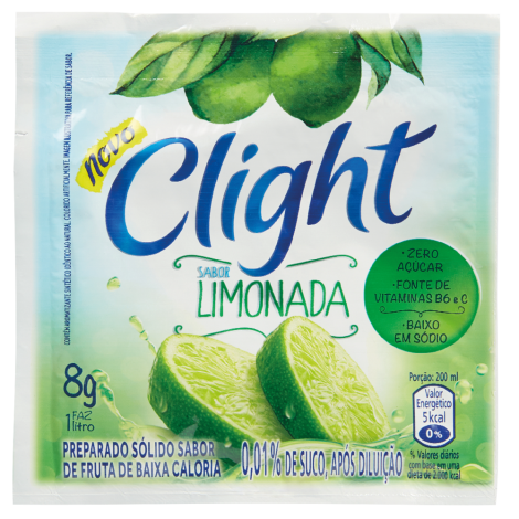 Clight Refresco em Pó Caixa (15x8g)