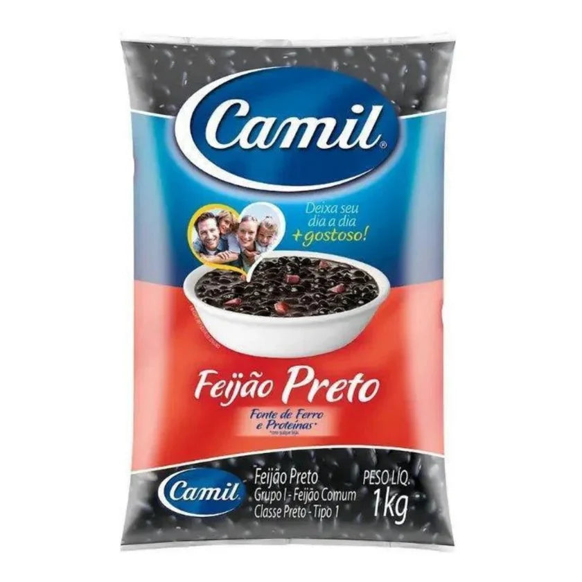 Camil Feijão Preto Tipo 1 (1Kg)