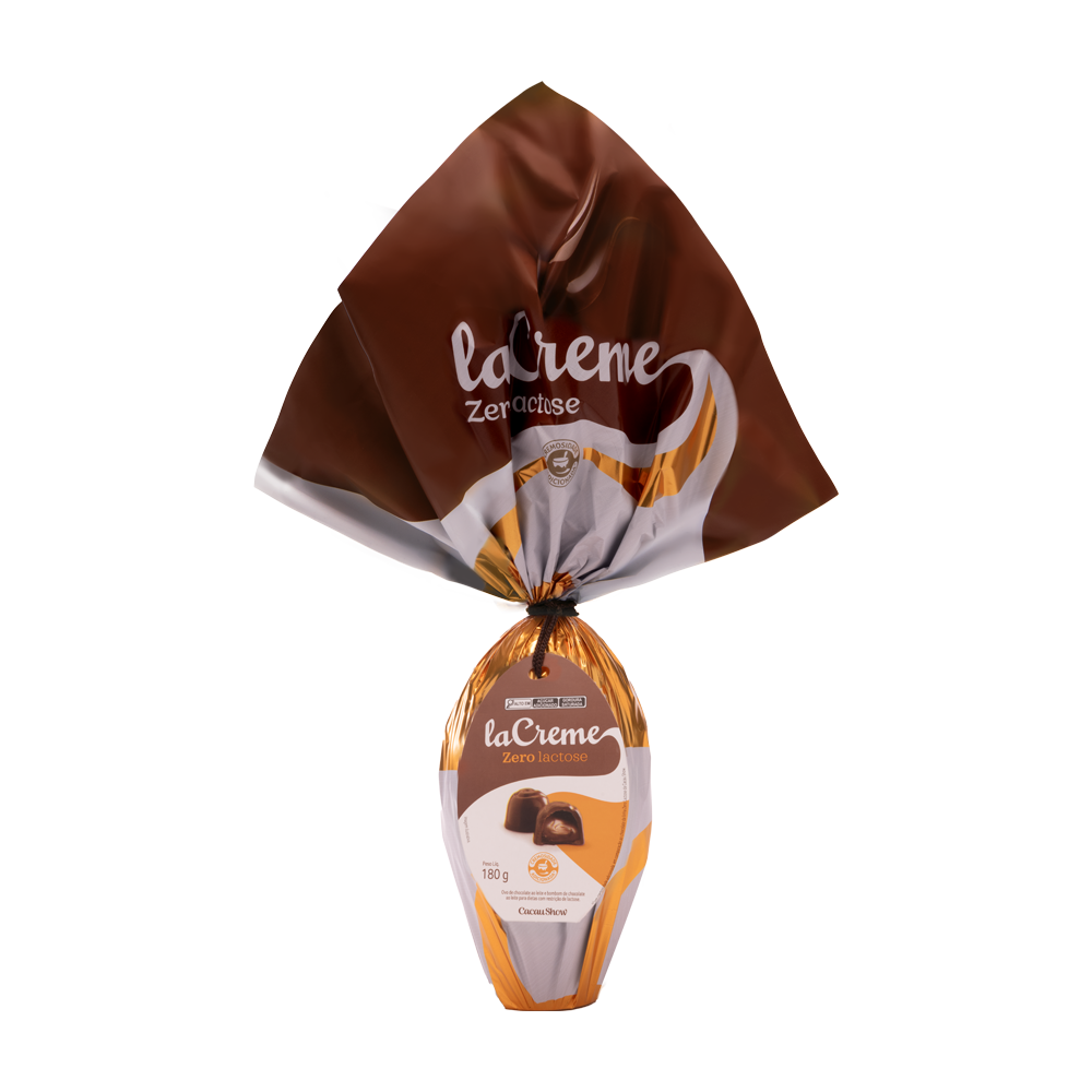 Lacreme Easter Egg Zero Added Sugar 180g