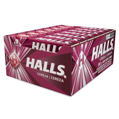 Halls Drops Caixa