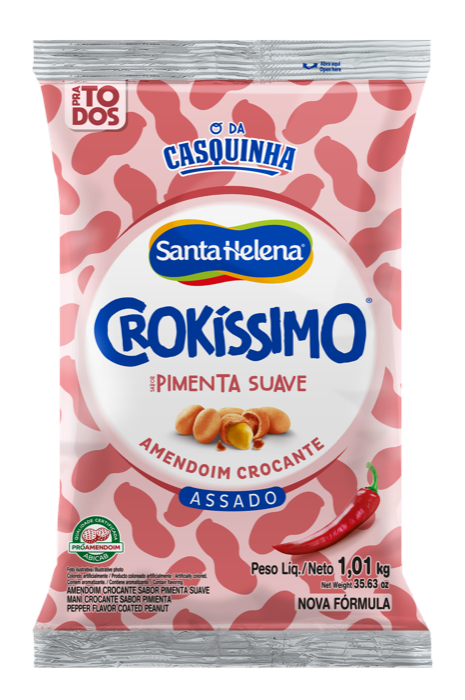 Amendoim Crokíssimo Santa Helena (1Kg)