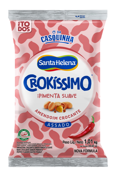 Amendoim Crokíssimo Santa Helena (1Kg)
