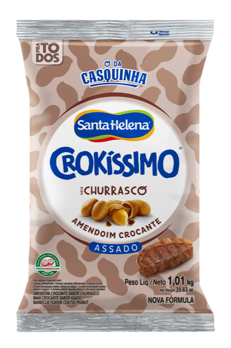 Amendoim Crokíssimo Santa Helena (1Kg)