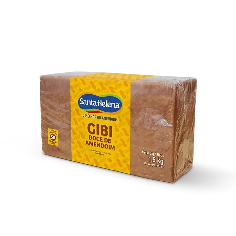 Santa Helena Doce Amendoim Gibi (1,5Kg)