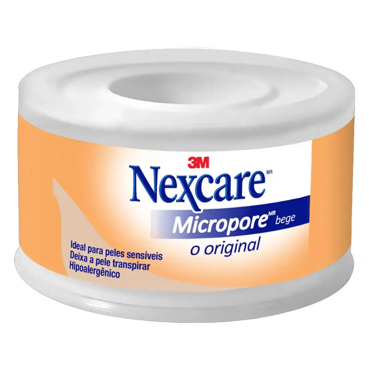 Fita Micropore Bege Nexcare 25mm X 4,5m
