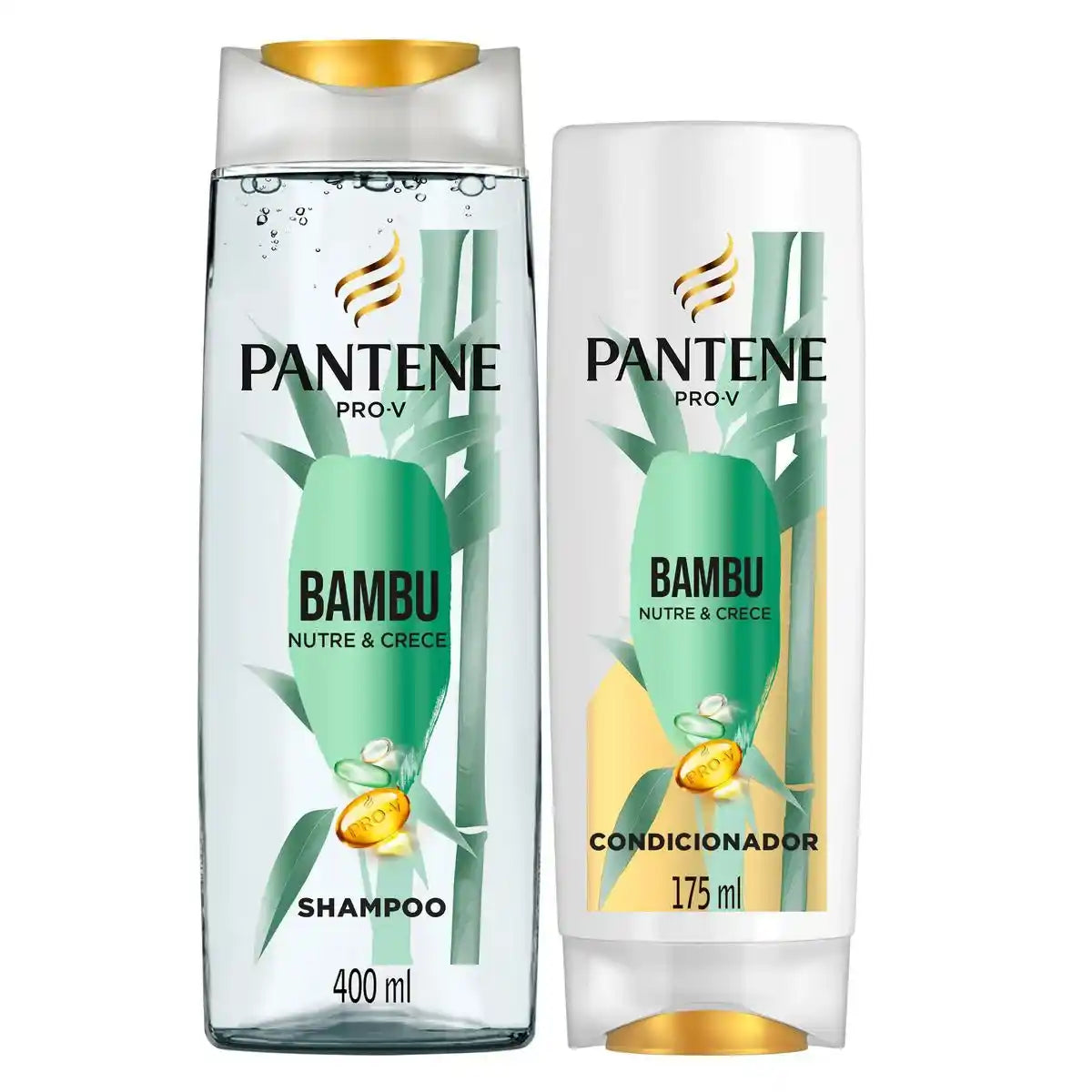 Kit Pantene Bambu Shampoo 400ml + Condicionador 175ml Oferta!