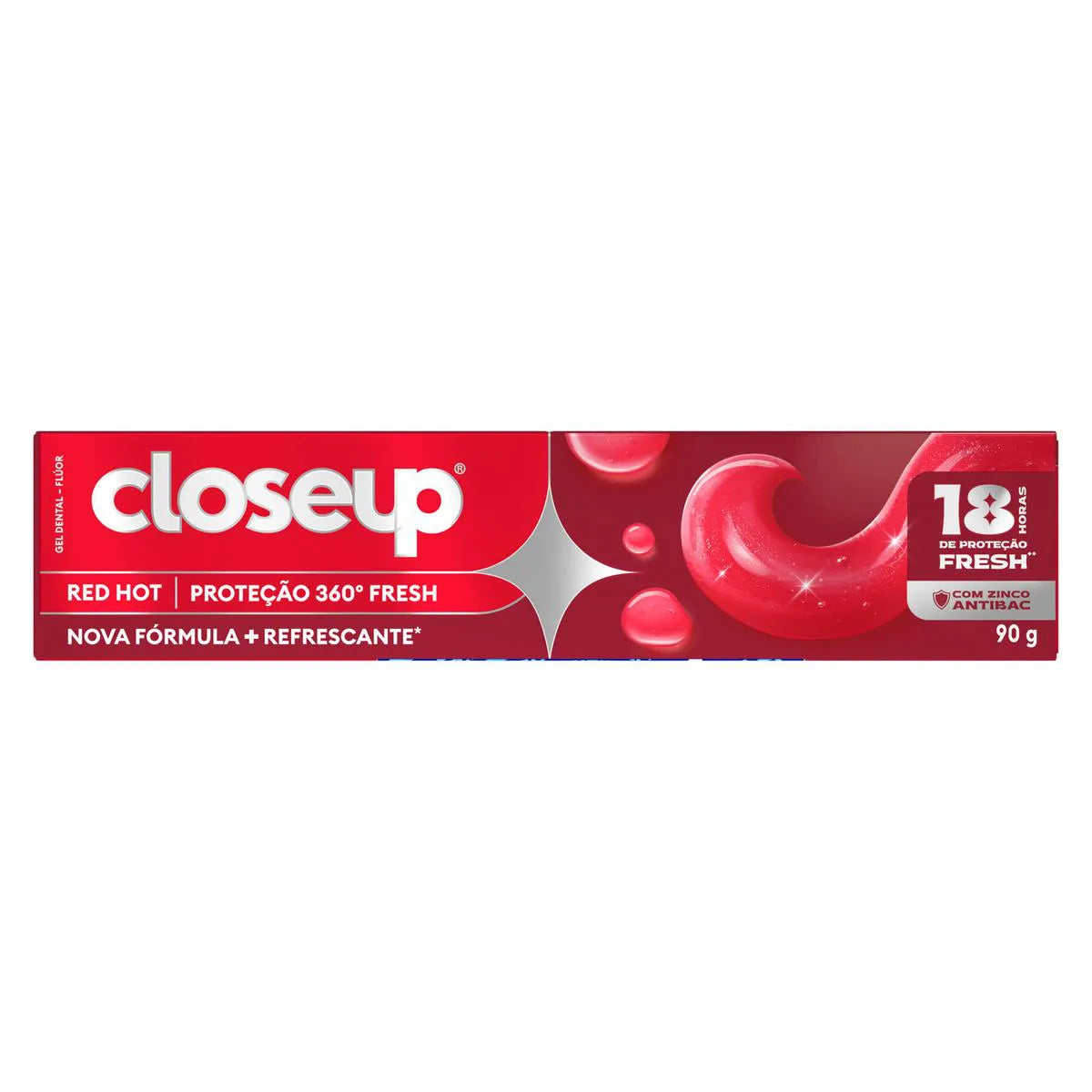 Closeup Proteção 360° Fresh Red Hot (90g)