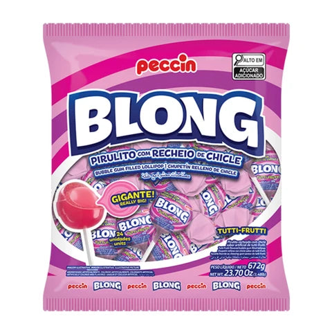 Blong Pirulito Gigante com Chiclete (672g)