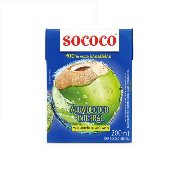Sococo Água de Coco Integral (2x200ml).