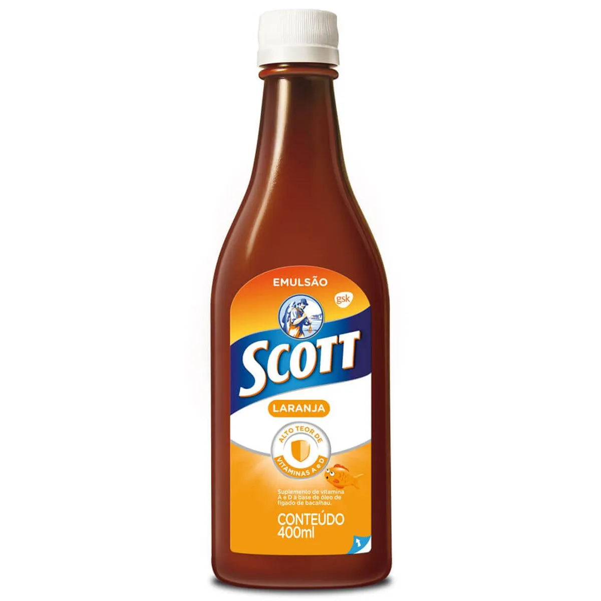 Scott Laranja Gsk Frasco 400 Ml