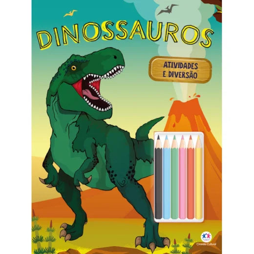 Livro Dinossauros 116g