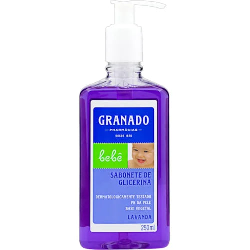 Granado Sabonete Líquido de Glicerina Bebê Lavanda (250ml)