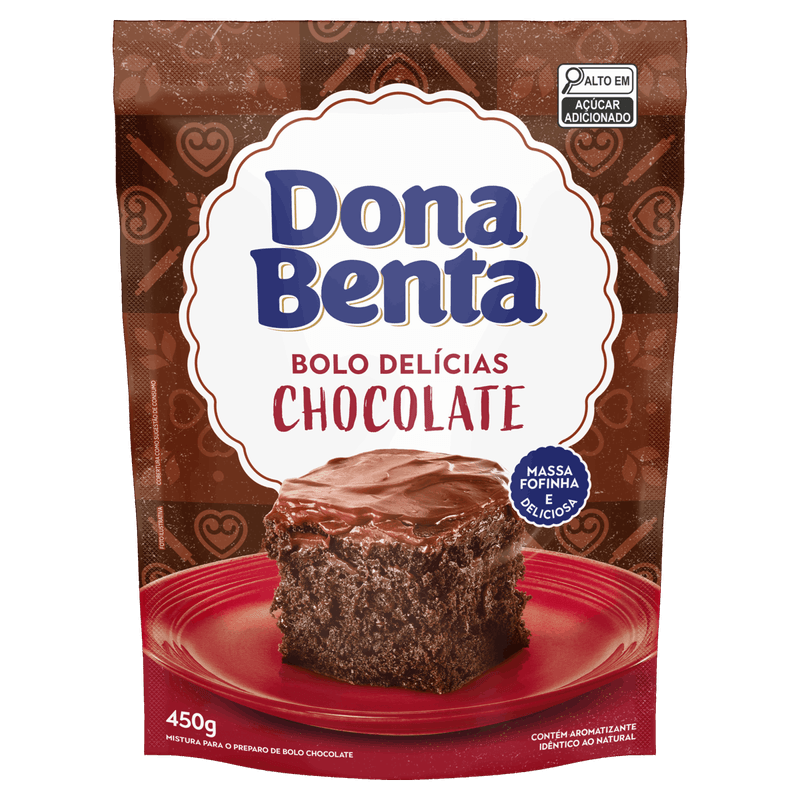 Dona Benta Mistura para Bolo: Chocolate (450g)